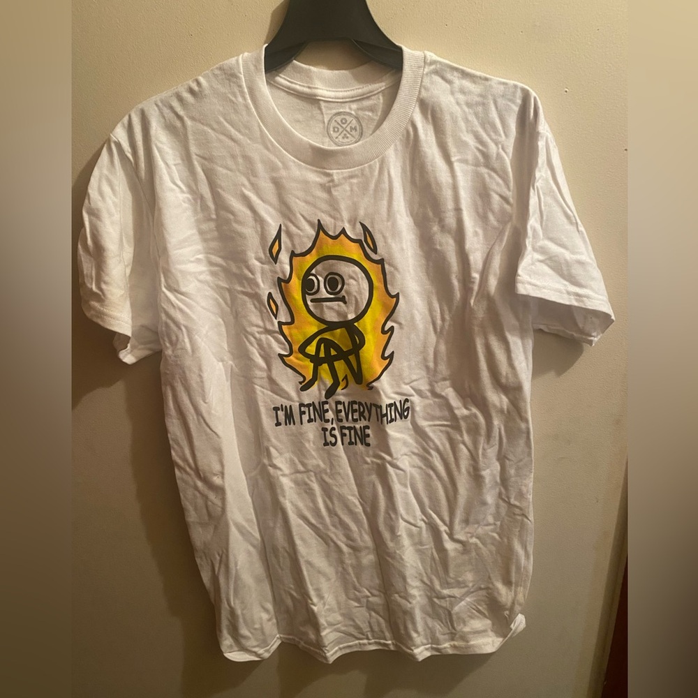 White Graphic T-Shirt